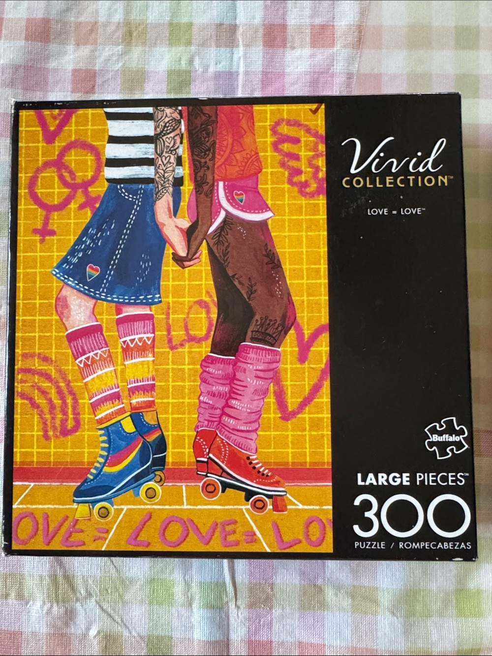 300 piece “Love=Love” jigsaw puzzle